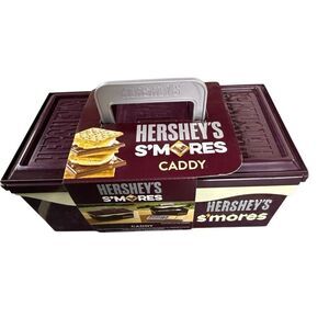 NWOT Hershey's S'mores on the Go Camping Picnic Caddy Portable Storage Container